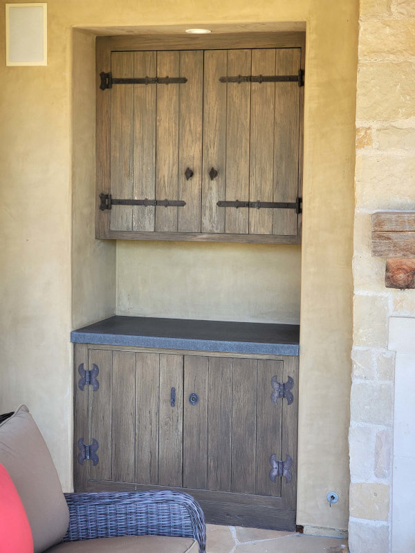 Leppanen Cabinets Table  AFTER